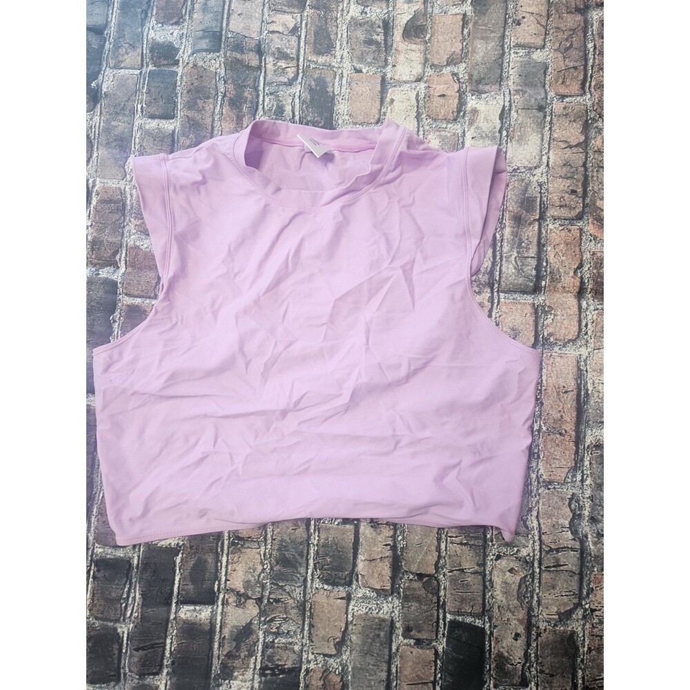 Endless Waves Rash Guard Size XL Pink Cropped